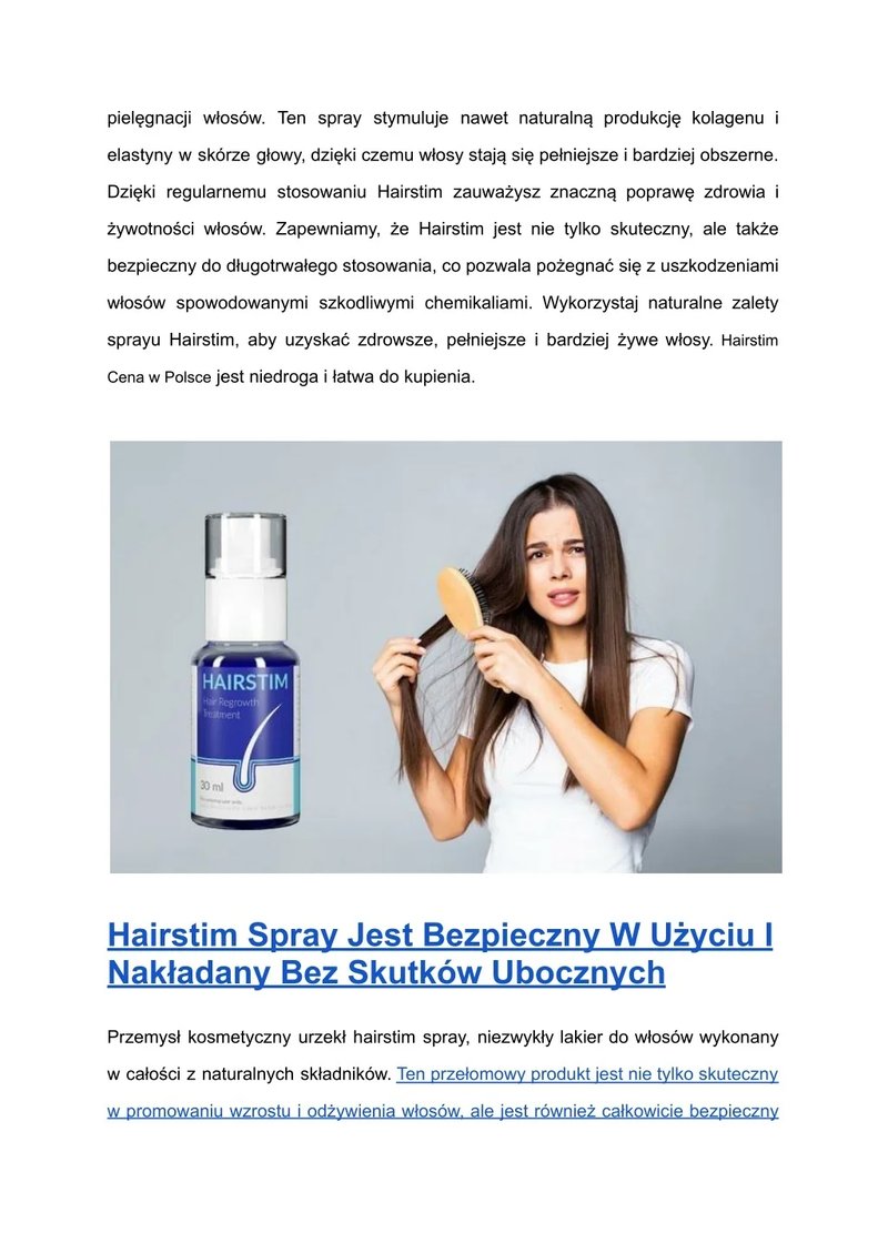 Hairstim - Najlepsza Cena na Hairstim w Aptece - Rozwiąż Problemy Z Włosami